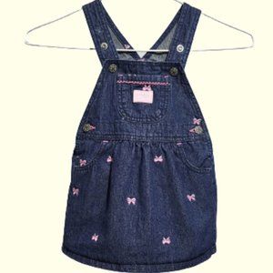 Osh Kosh denim embroidered dress